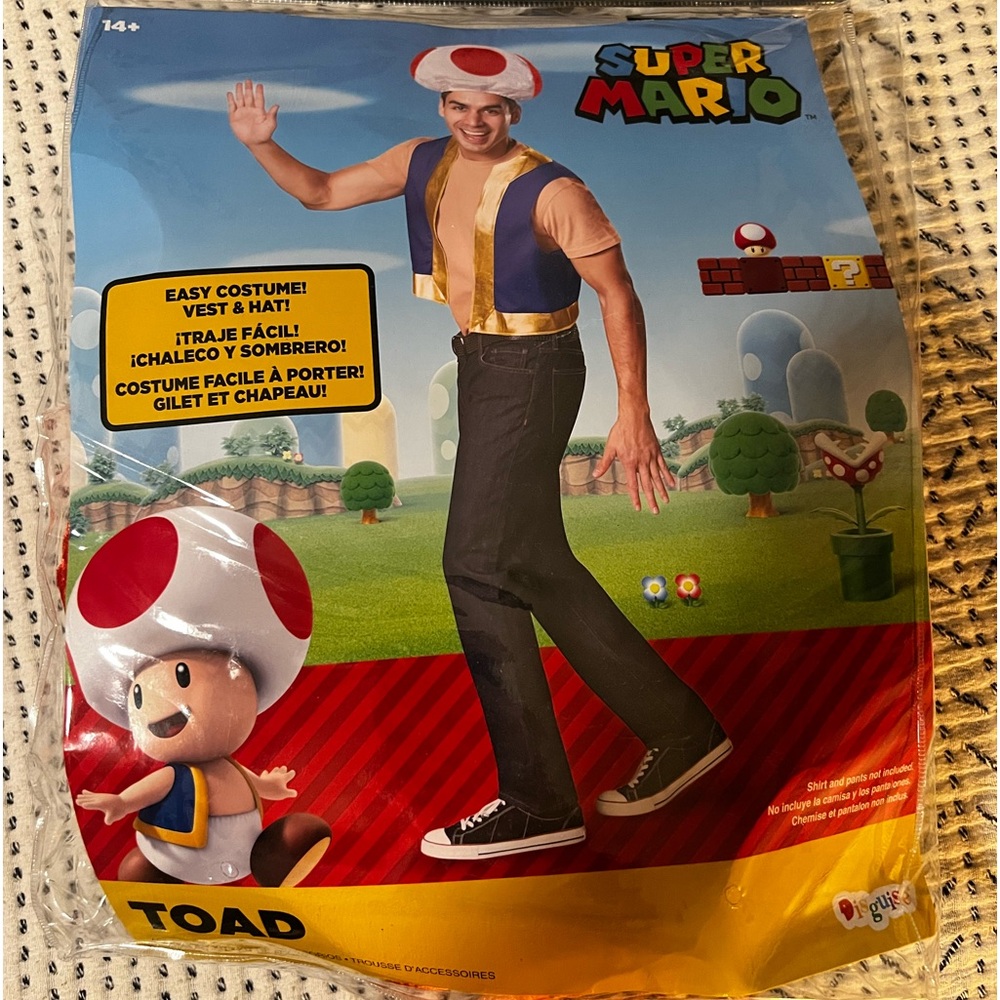 Super Mario TOAD costume